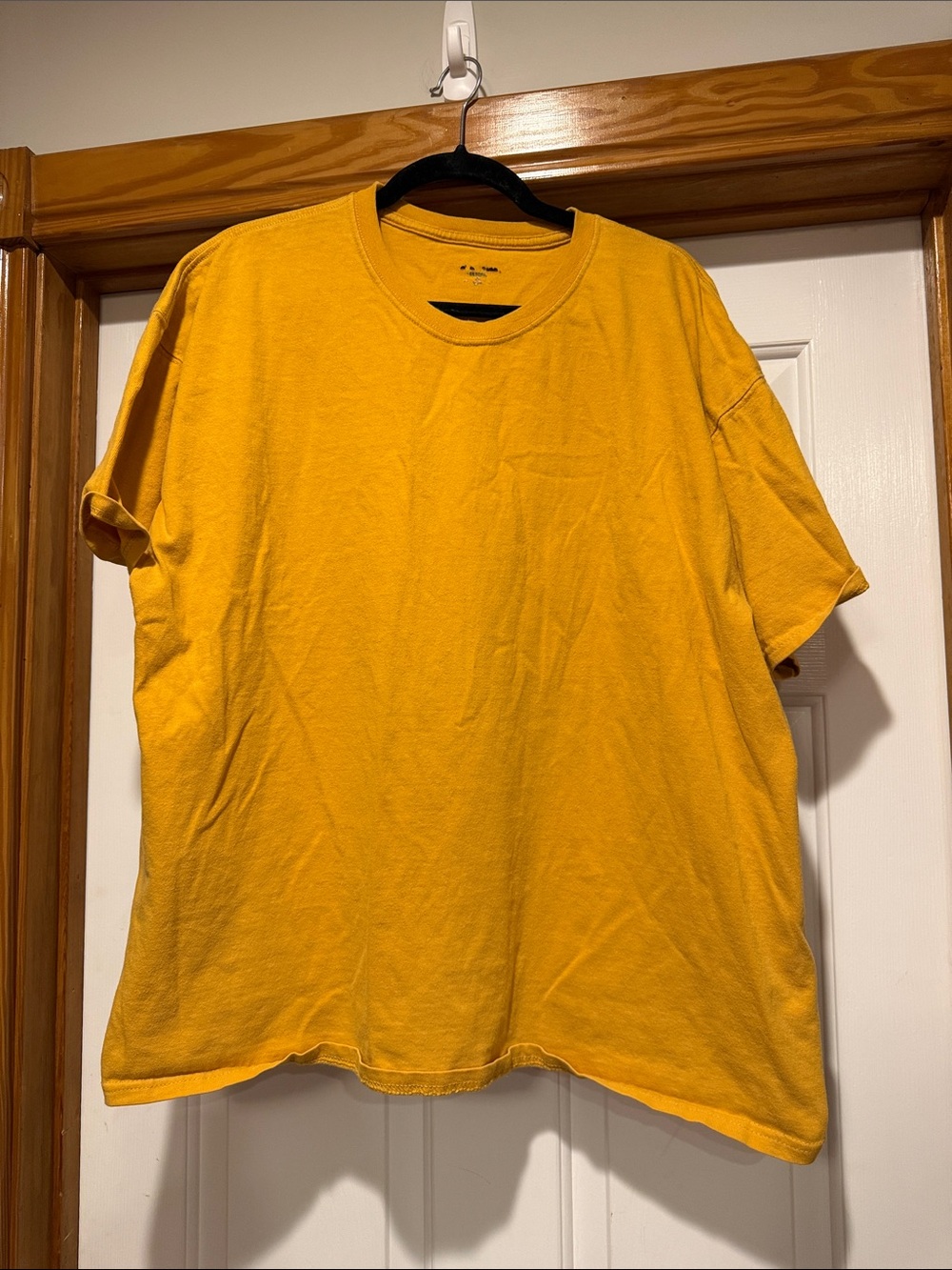 Men's Short Sleeve Crew Tee in Vibrant Yellow